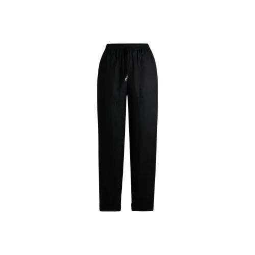 HUGO BOSS Черные Женские Повседневные Брюки