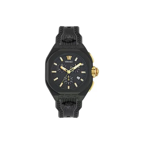 FANSIZHE Мужские наручные часы кварцевый механизм ремешок из полиуретана 44 мм черный циферблат