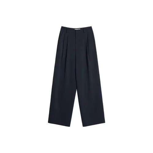 Mambe Повседневные брюки Женские Темно-циановый