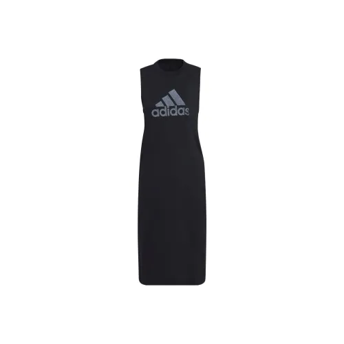 Adidas Черные Женские Платья без рукавов