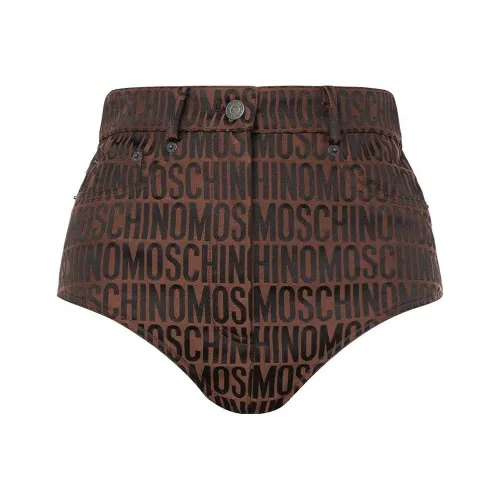 MOSCHINO Коричневые Женские Повседневные Шорты