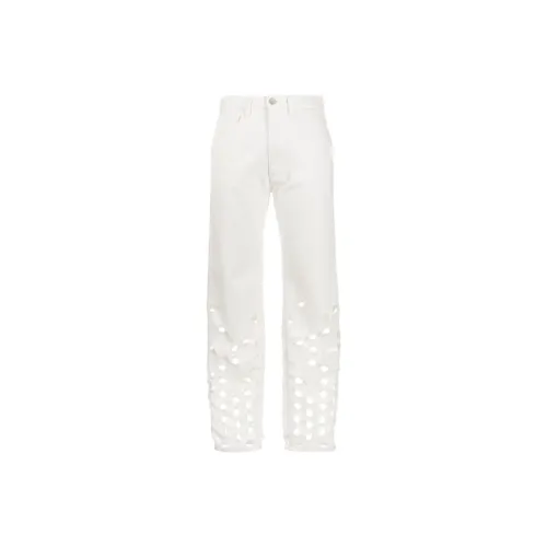Maison Margiela Белые Женские Джинсы
