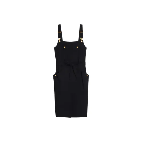 CELINE FW22 Sleeveless Dress Women's Black CELINE FW22 Без рукавов Платье Женское Черное