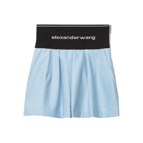 alexander wang Синие Женские Повседневные шорты