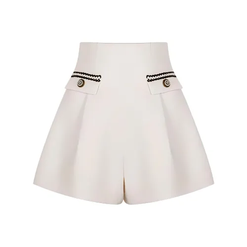 Anmani Повседневные шорты женские теплый белый