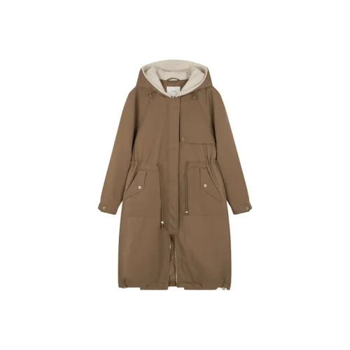 Mo Han Yi Mei Пуховая куртка Женская Хаки