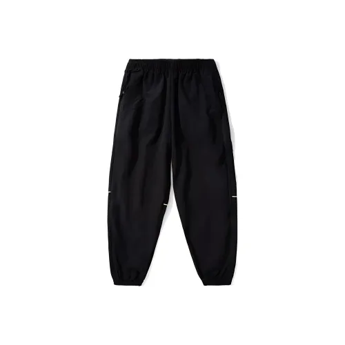 LINING Sports Fashion Collection Черные Женские Вязаные Тренировочные Брюки