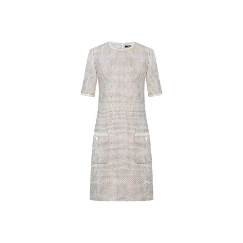 KARL LAGERFELD Короткий рукав Платье Женское Розовое