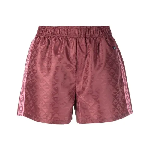 DIESEL Розовые Женские Повседневные Шорты