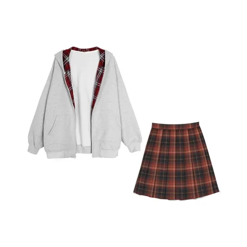 Комплект толстовки Ice Cream And Whale женский