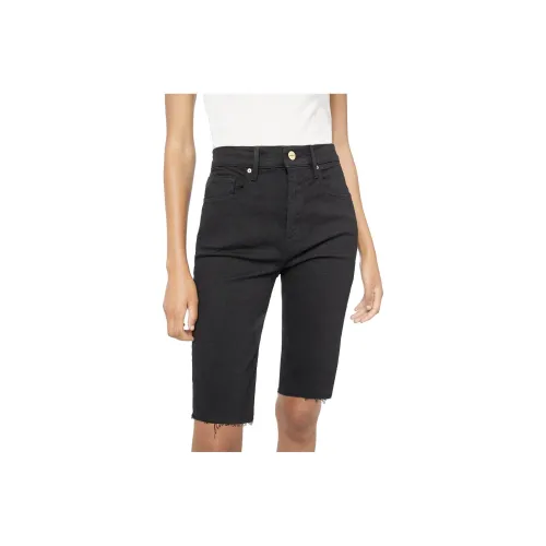 Рамка Черный Женские Повседневные Шорты