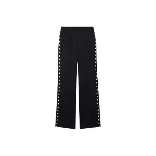 Golden Goose Черные Женские Вязаные Спортивные Брюки