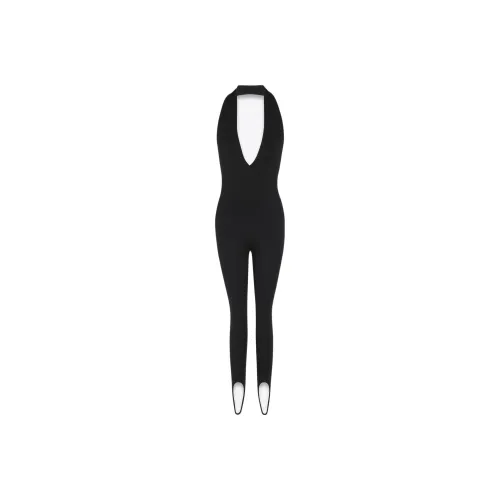 SAINT LAURENT Черные Женские Комбинезоны
