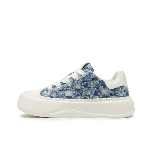 BANGNEY Эксклюзивная Шахматная Узорная Юбка Резистентная Дышащая Увеличивающая Высоту Низкие Кроссовки для Скейтбординга Мужские