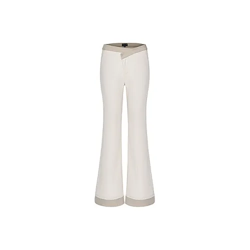 CROYEZ Костюм Брюки Женские Экрю