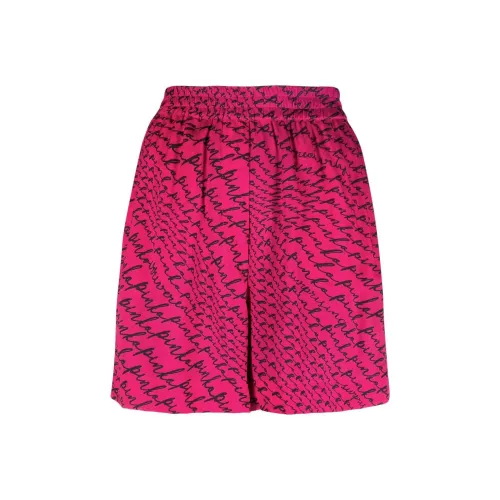 PINKO Темно-розовые Женские Повседневные шорты