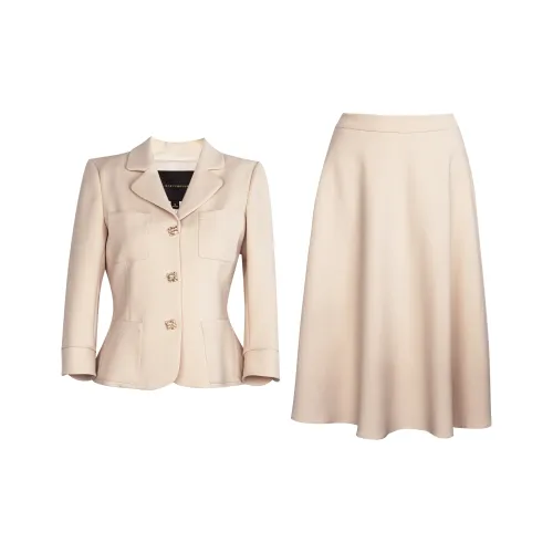 ROEYSHOUSE Бизнес-костюм женский светло-желтый