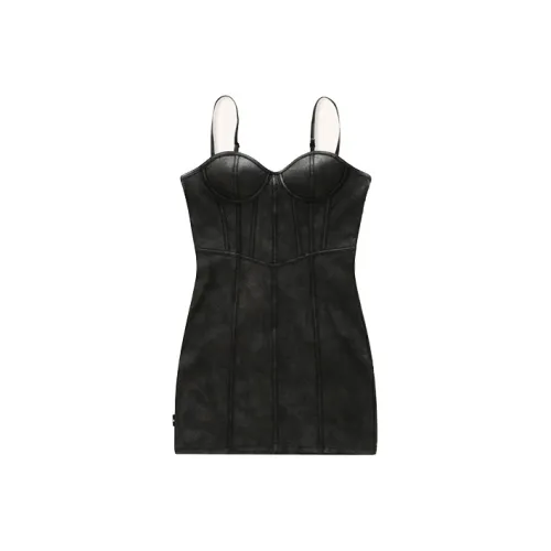 SMFK Юбка Платье Женское Дикий Черный