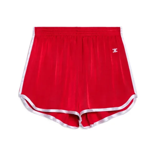 CELINE SS22 Спортивные шорты Женские Red