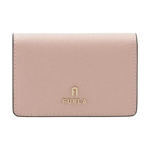 Furla Тисненая Телячья Кожа Кошелек Women's Camellia Розовый