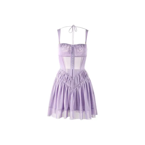 Nodress Светло-фиолетовый Женские Слиплатья