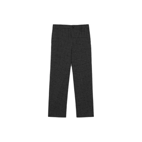 CLUB MONACO Костюм Брюки Женские Черный Белый Клетка