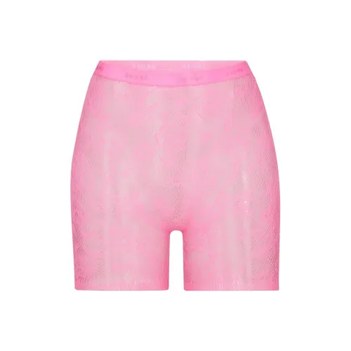 Skims Розовые Женские Повседневные Шорты