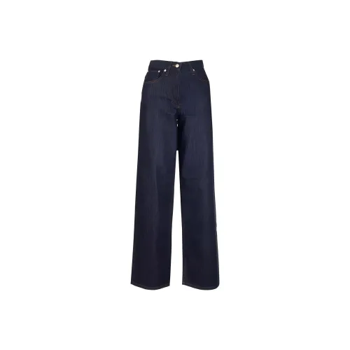 DRIES VAN NOTEN Синие Женские Джинсы