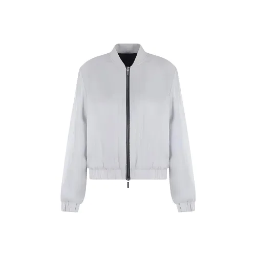 ARMANI EXCHANGEAE SS25 Хлопковый пуховик Женская серебряная серый