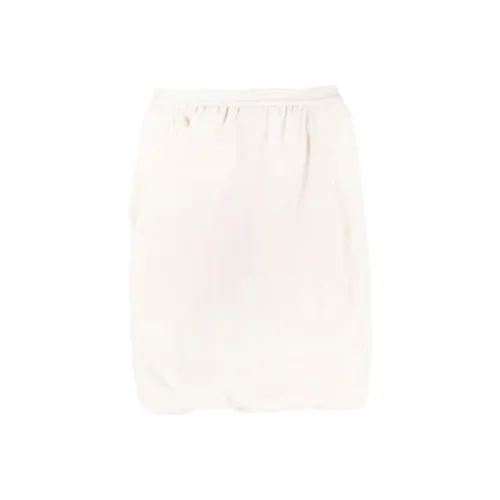RICK OWENS Белые Женские Повседневные Шорты