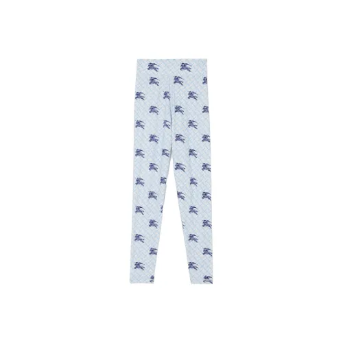 Burberry Синие Женские Леггинсы