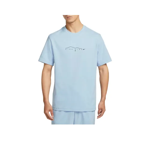 Nike PrimaryDri Форма T Рубашка Мужская Светло-Синяя