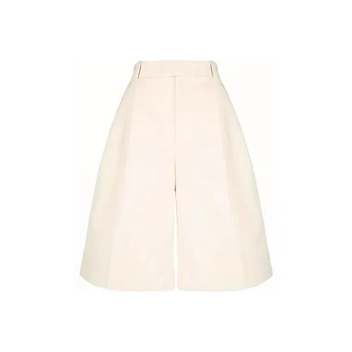 Bottega Veneta FW21 Повседневные шорты Женские Бежевые