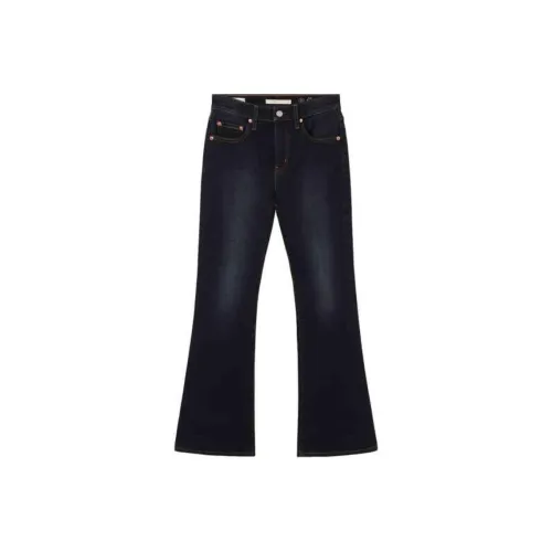 Levis CNY Темно-синие Женские Джинсы