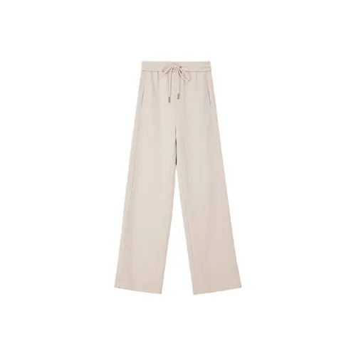 Pit Экрю Женские Повседневные Брюки