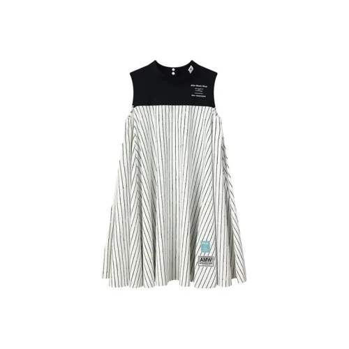 FILA MIHARA YASUHIRO Collaboration Collection Белое Женское Платье без Рукавов