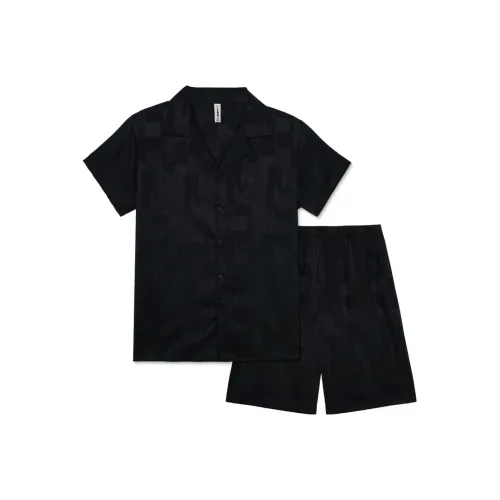 WOLFSFUL HTSC86001 Мужской Бентли Черный мужской Пижамные комплекты