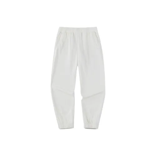 Anta ZONGXUNXILIE Ванильный белый Женские Вязаные Тренировочные Брюки