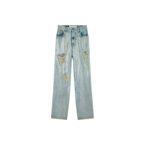 Golden Goose Синие Женские Джинсы