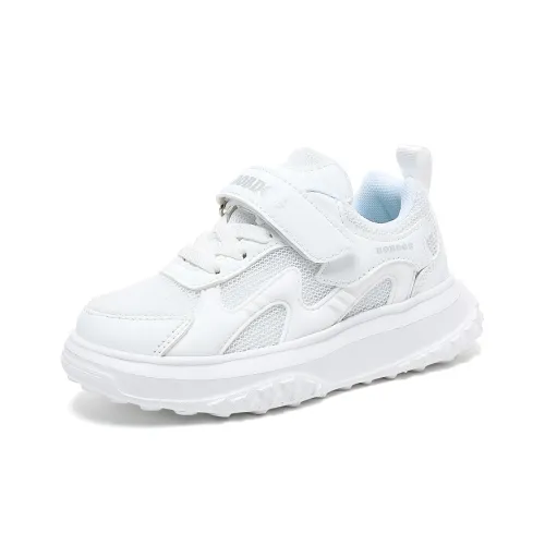 BOBDOG Fearless Collection Xingji Устойчивые к истиранию КIDS Lifestyle Shoes Белый Подростки