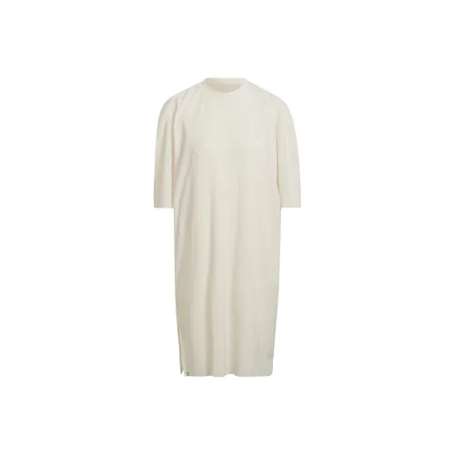 Adidas Originals Adicolor Короткий рукав Платье Женское Бежевый