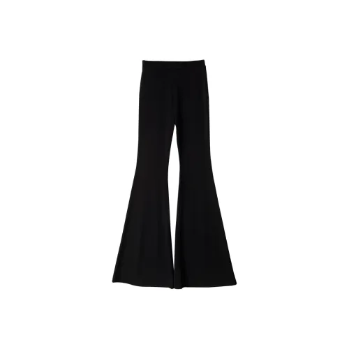 Fuccykee Черные Женские Повседневные Брюки