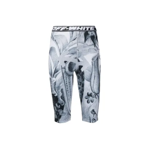 Off Белый SS21 Серый Женские Повседневные шорты