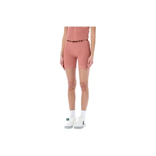 Off Белый SS22 Розовый Женские Повседневные шорты