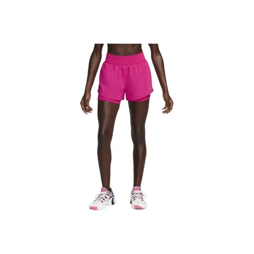 nike Повседневные шорты Женские Розовый Красный