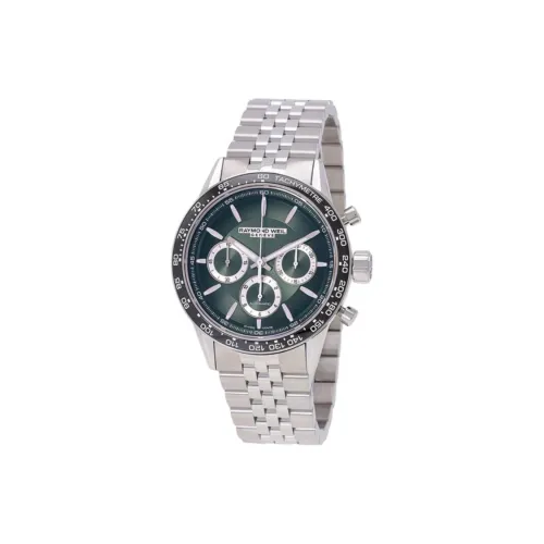 Raymond Weil Автоматический Механический Механизм Мужские Часы 43,5 мм Зеленый