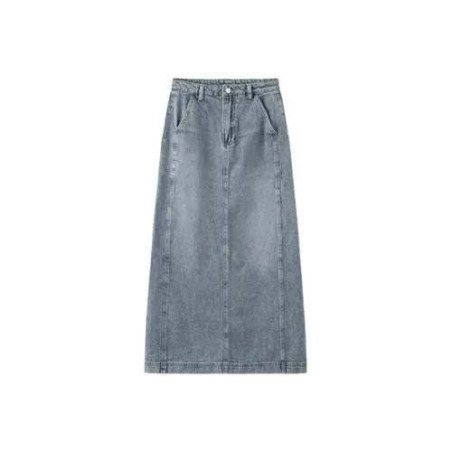 Cubic Женские джинсовые длинные юбки