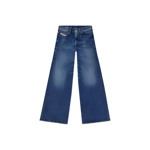 DIESEL D AKEMI Темно-синие Женские Джинсы