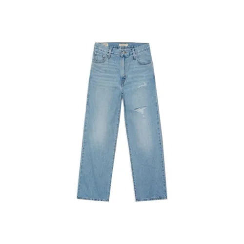 Levis Джинсовый синий Женские джинсы