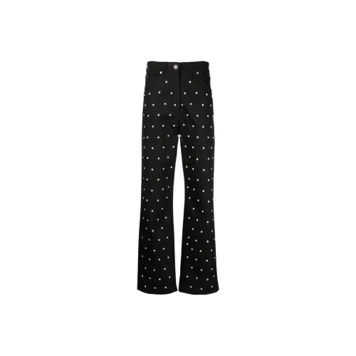 MSGM Женские джинсы черного цвета